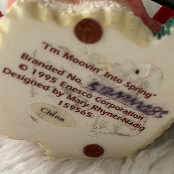 1995 Enesco Mary Rhyner Moo Moos figurines - Picture 10 of 16